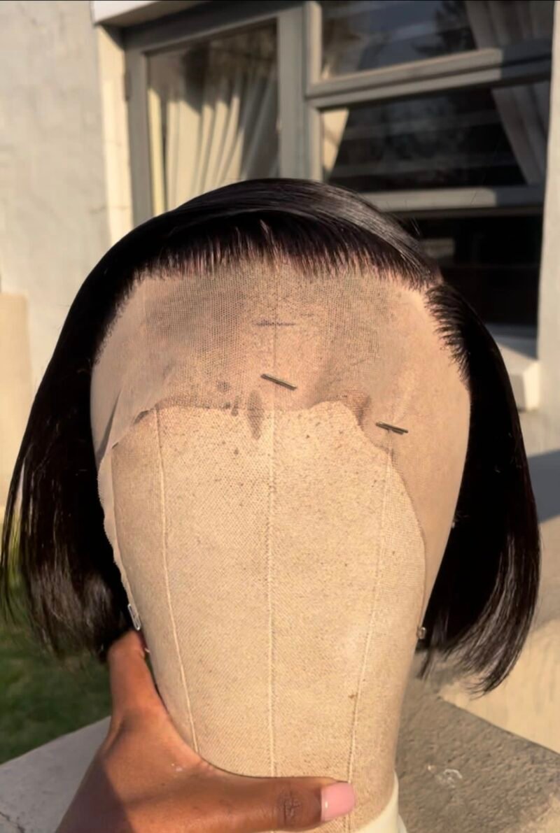 8" 13x4 frontal wig